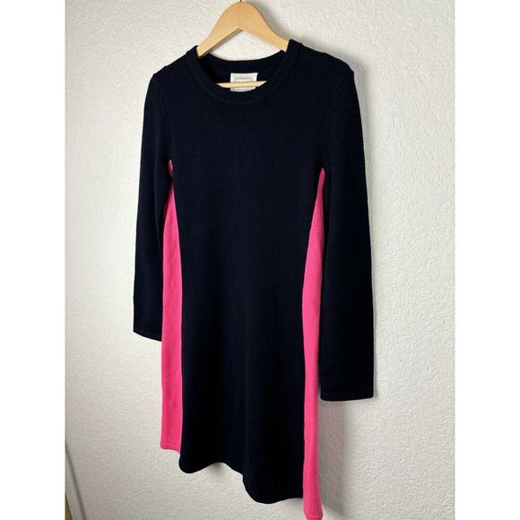 NWT Sail to Sable dark Navy and Pink Sweater Dress - Picture 7 of 16